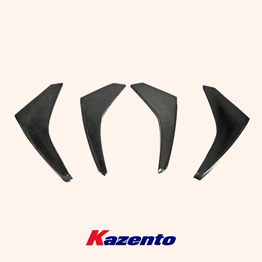 Kazento For Nissan R35 GTR (12-16 Late Model OE Bumper Only) Carbon Front Bumper Canard Kazento Carbon Parts 车身侧板 R35-CANA-12ON-CF