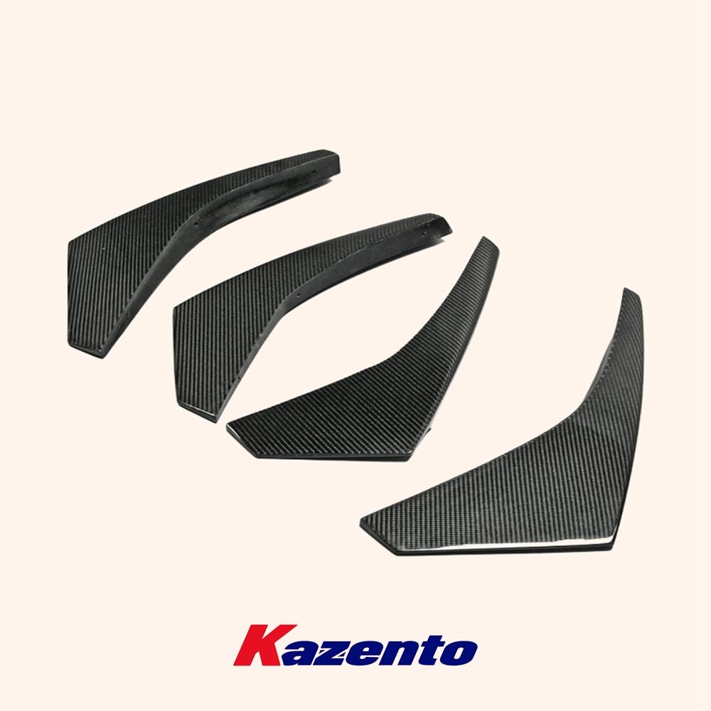 Kazento For Nissan R35 GTR (12-16 Late Model OE Bumper Only) Carbon Front Bumper Canard Kazento Carbon Parts 车身侧板 R35-CANA-12ON-CF