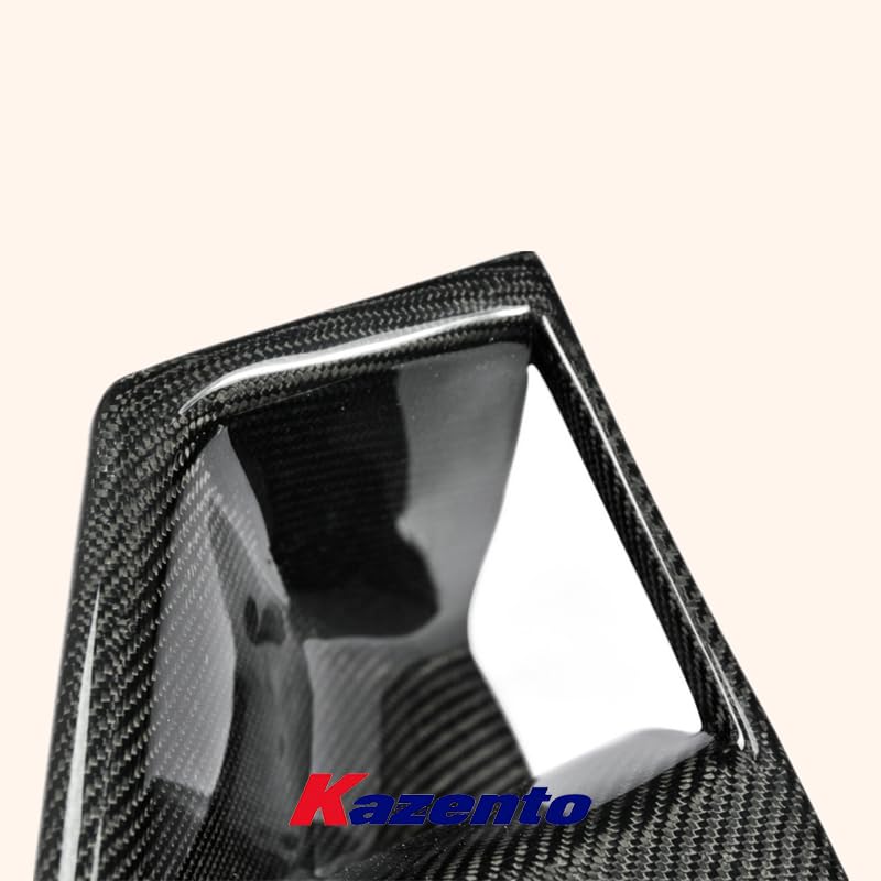 Kazento For Nissan R35 GTR 2012-16 OE Carbon Fiber Front Bumper Center Nose Cover Grille Kazento Carbon Parts 车身侧板 R35-NOSE-12-CF