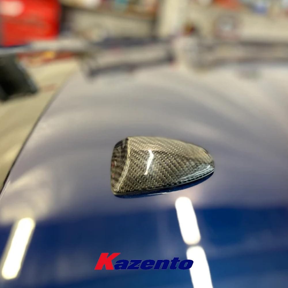 Kazento For Nissan R35 GTR KZ Style Carbon Fiber Roof Antenna Cover Trim Accessoires