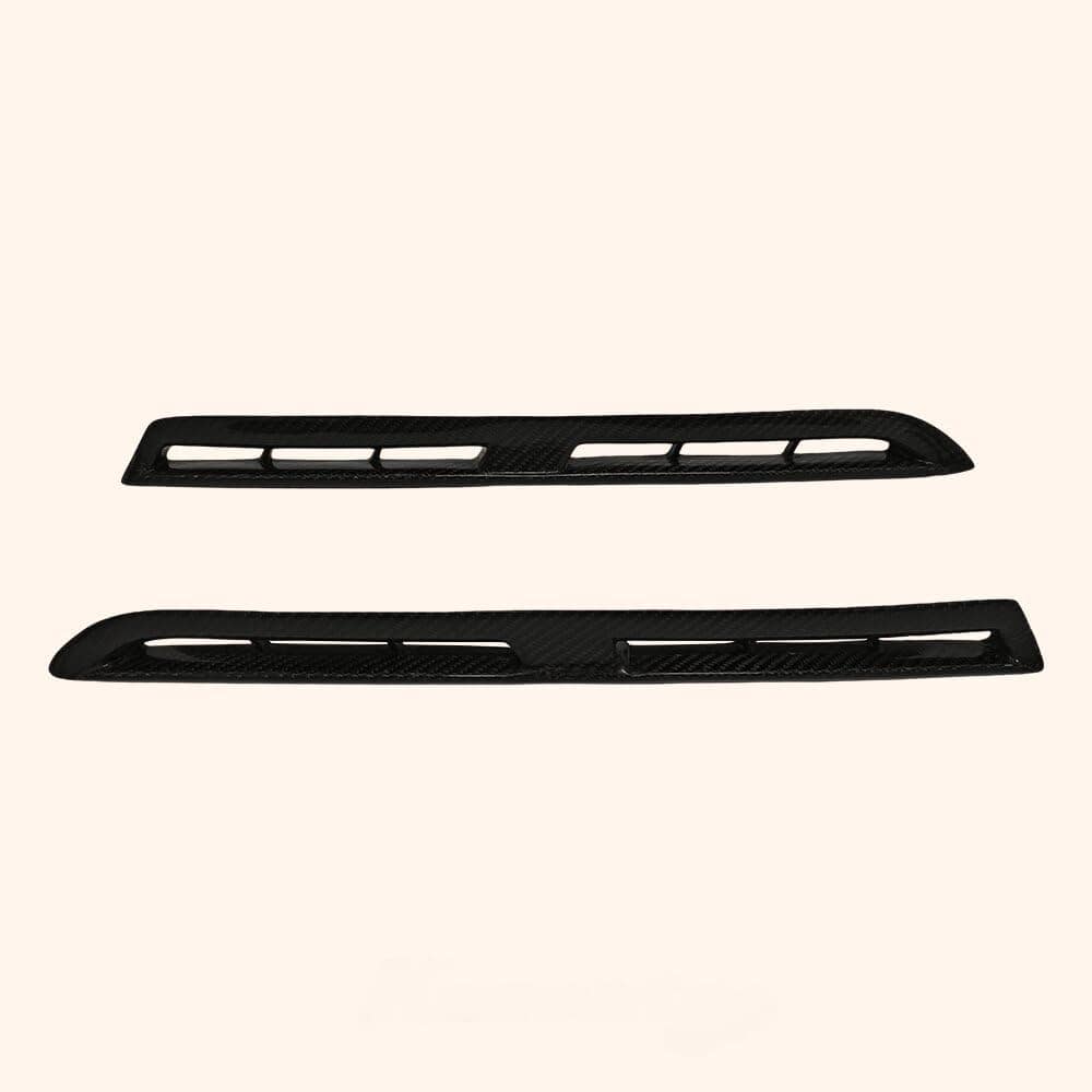 Kazento For Nissan R35 GTR OEM Front Fender Vents Trim Panel Carbon Fiber Cover