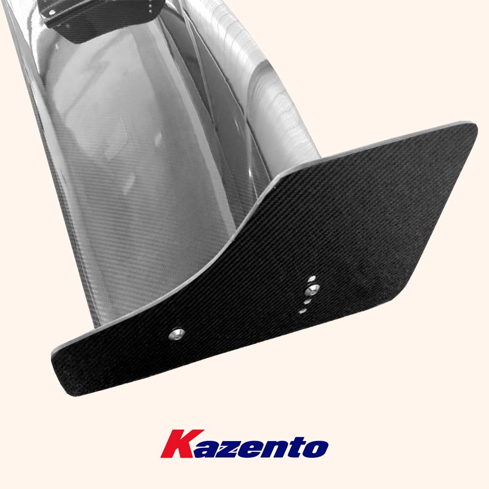 Kazento For Nissan Silvia 180SX 200SX 240SX S13 MS1 Style Carbon Rear Trunk GT Spoiler Kazento Carbon Parts 车身侧板 180SX-RS-GT-MS1-CF