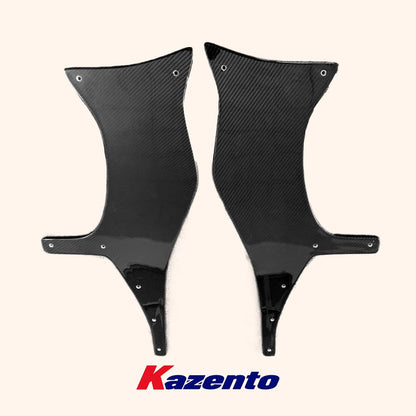 Kazento For Nissan Silvia 180SX 200SX 240SX S13 MS1 Style Carbon Rear Trunk GT Spoiler Kazento Carbon Parts 车身侧板 180SX-RS-GT-MS1-CF