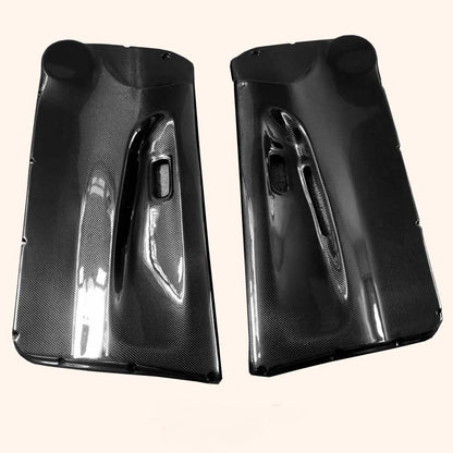 Kazento For Nissan Silvia 180SX 200SX 240SX S13 (RHD Only) DM Style Carbon Side Inner Door Card 2PC Kazento Carbon Parts 车身侧板 180SX-INDOOR-DM-CF