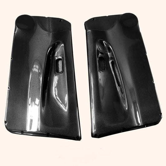 Kazento For Nissan Silvia 180SX 200SX 240SX S13 (RHD Only) DM Style Carbon Side Inner Door Card 2PC Kazento Carbon Parts 车身侧板 180SX-INDOOR-DM-CF