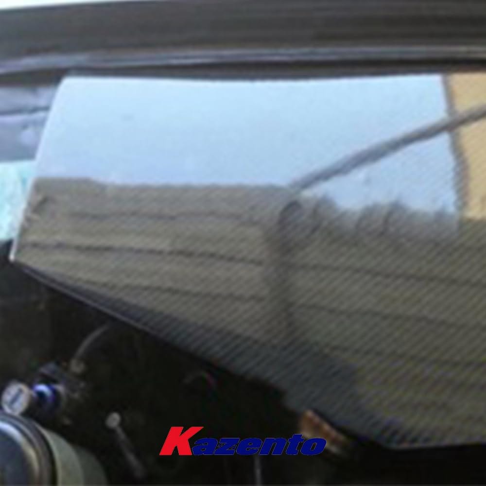 Kazento For Nissan Skyline R34 GTR Carbon Fiber Front Hood Air Filter Cover Trim Pair Kazento Carbon Parts 车身侧板 R34-FILTER-CF