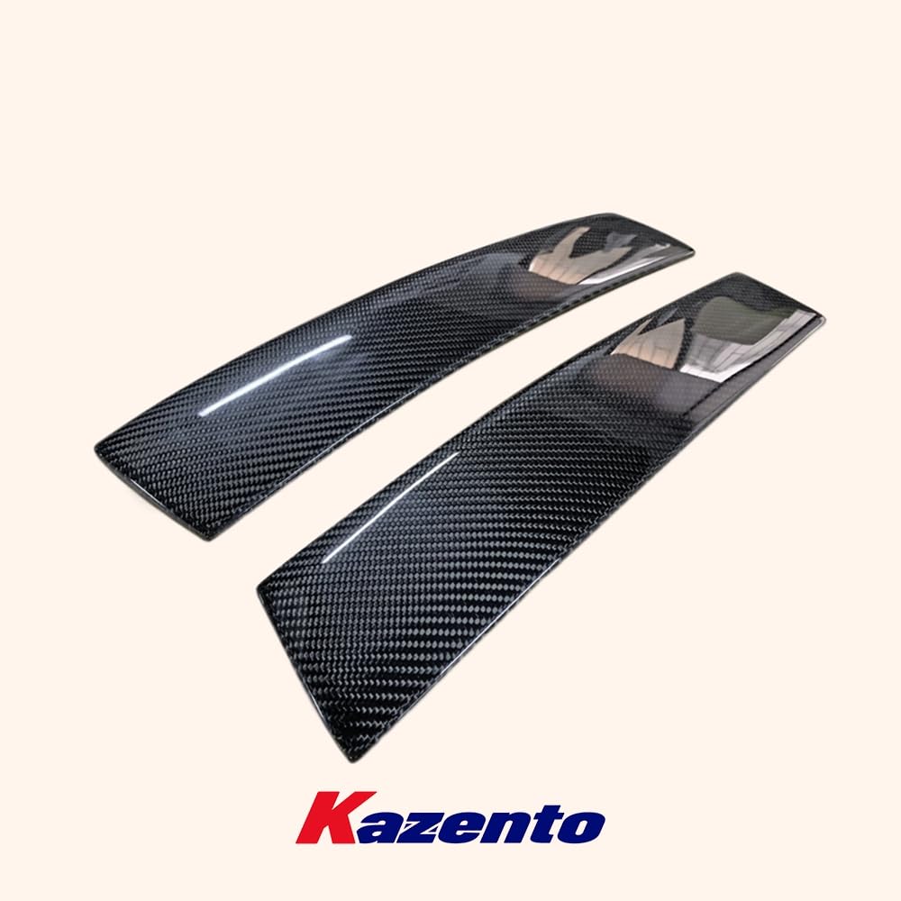 Kazento For Nissan Skyline R34 GTR Carbon Front Door Window B Pillar Cover Trim Pair Kazento Carbon Parts 车身侧板 R34-PILA-B-CF