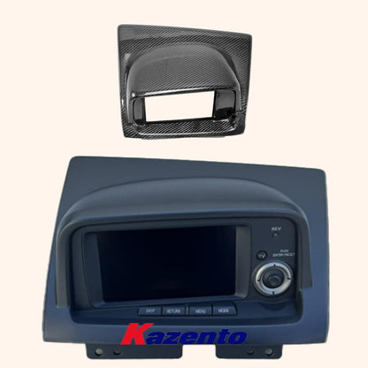 Kazento For Nissan Skyline R34 GTR GTT (7in only) MFD Cover Carbon Multi Function Devise Kazento Carbon Parts 车身侧板 R34-MFD-7IN-CF