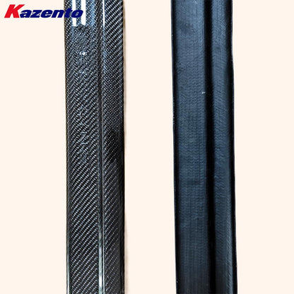Kazento For Nissan Skyline R34 GTR GTT Carbon Front Side Door Sill Panel Trim Cover Pair Kazento Carbon Parts 车身侧板 R34-DS-CF