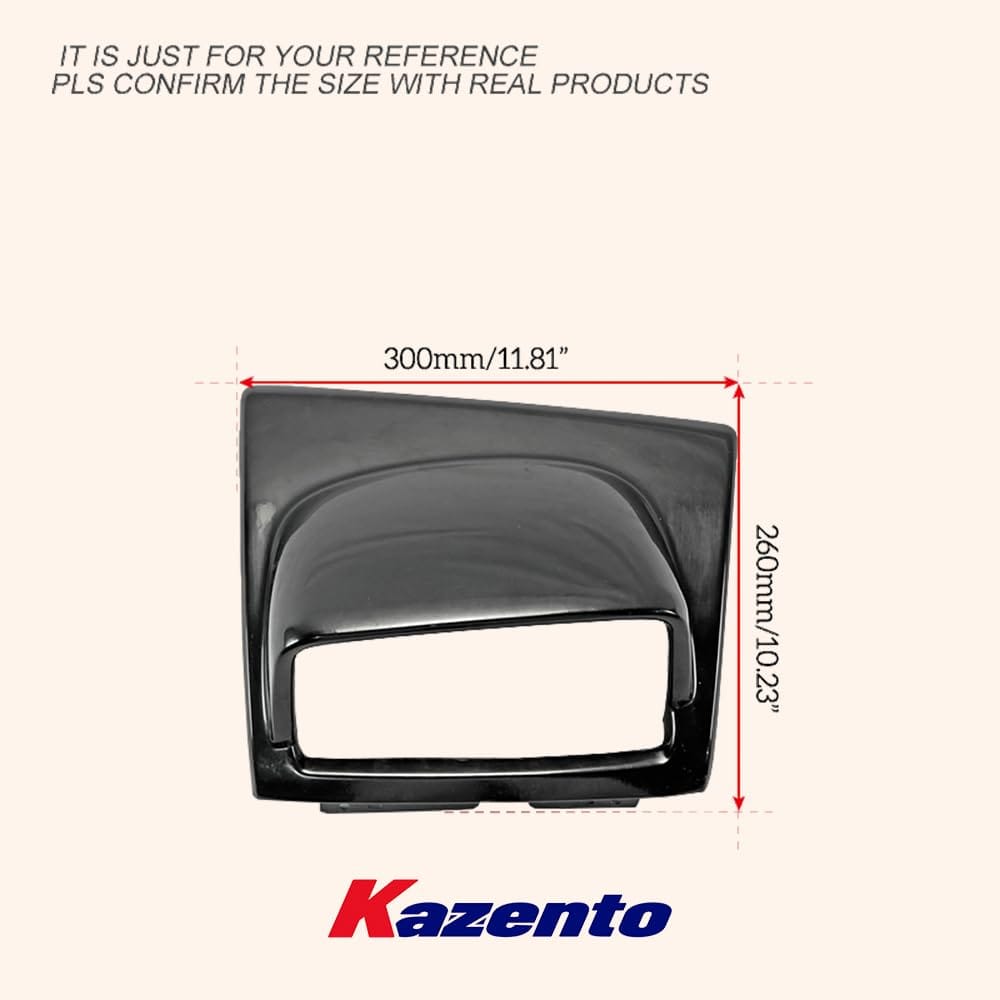 Kazento For Nissan Skyline R34 GTR GTT KZ Fiberglass Unpaint MFD Multi Function Devise Kazento Carbon Parts 车身侧板 R34-MFD-FRP