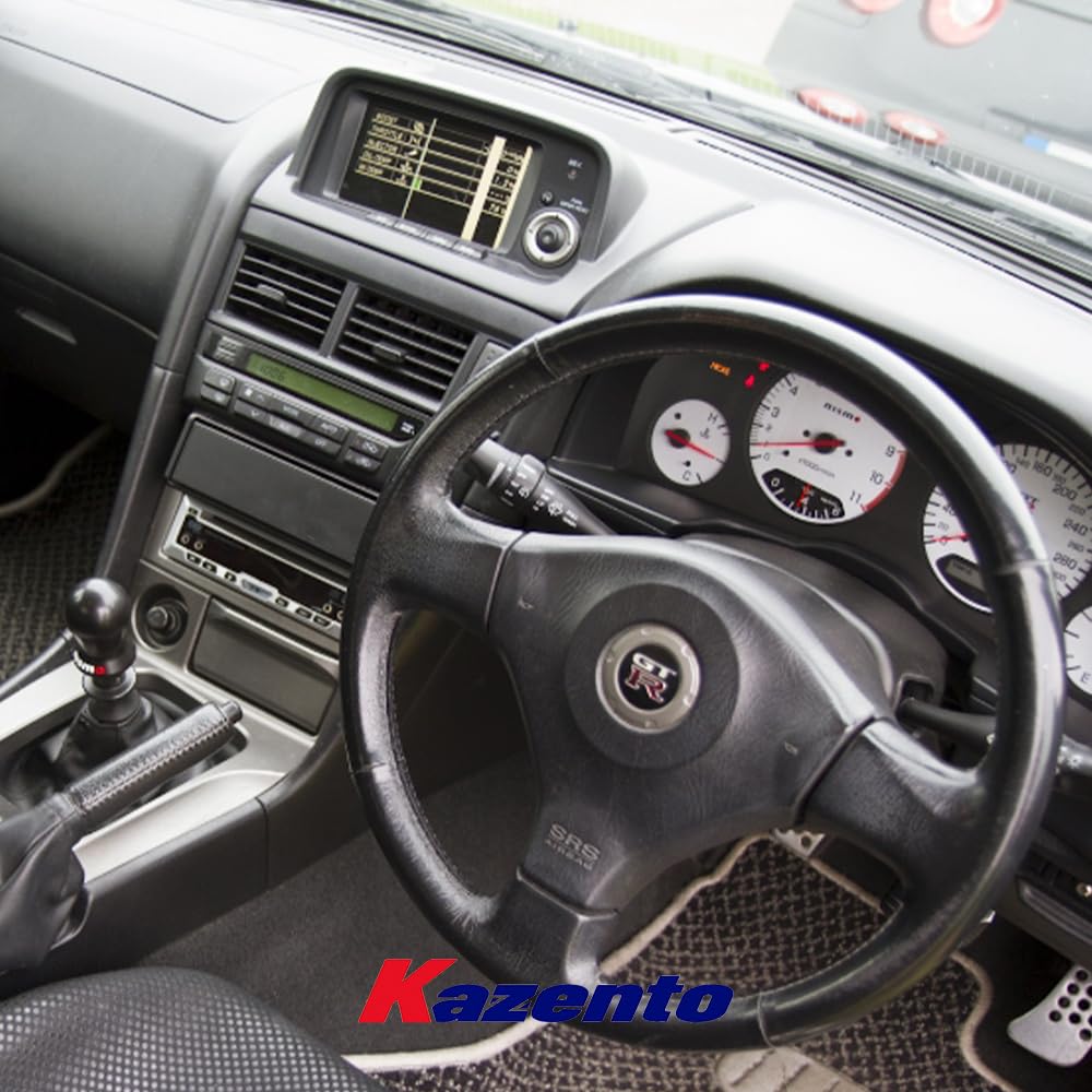 Kazento For Nissan Skyline R34 GTR GTT KZ Fiberglass Unpaint MFD Multi Function Devise Kazento Carbon Parts 车身侧板 R34-MFD-FRP