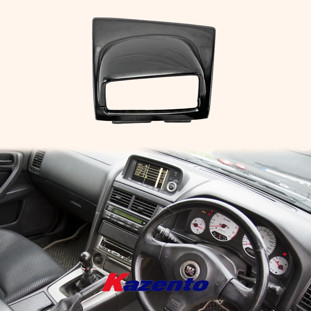 Kazento For Nissan Skyline R34 GTR GTT KZ Fiberglass Unpaint MFD Multi Function Devise