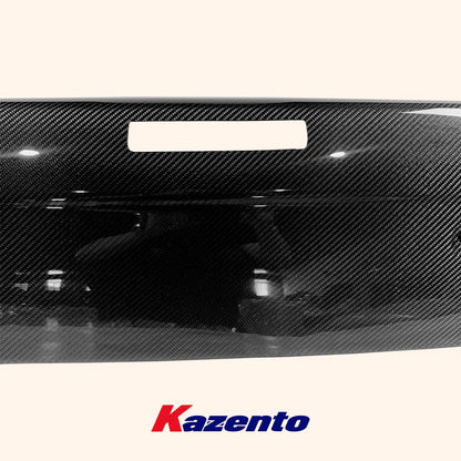 Kazento For Nissan Skyline R34 GTR GTT OE Style Carbon Trunk Boot Lid (with key hole) Kazento Carbon Parts 车身侧板 R34-TRUNK-OE-CF