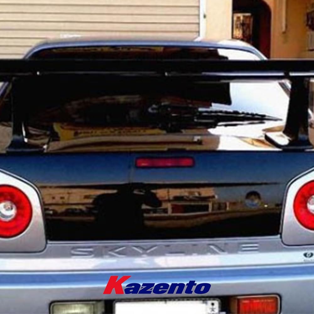 Kazento For Nissan Skyline R34 GTR GTT OE Style Carbon Trunk Boot Lid (with key hole) Kazento Carbon Parts 车身侧板 R34-TRUNK-OE-CF