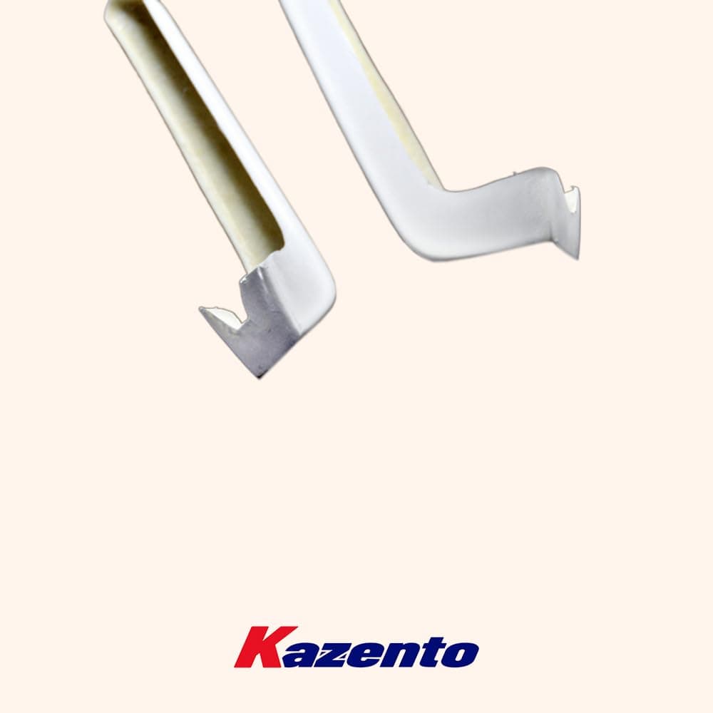 Kazento For Nissan Skyline R34 GTR NIS FRP Unpaint Rear Bumper Side Spat Splitter Lip Kazento Carbon Parts 车身侧板 R34-SPAT-FRP