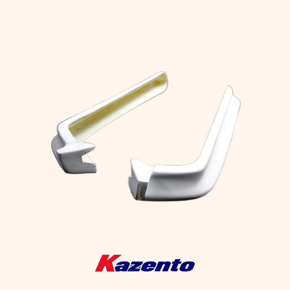 Kazento For Nissan Skyline R34 GTR NIS FRP Unpaint Rear Bumper Side Spat Splitter Lip Kazento Carbon Parts 车身侧板 R34-SPAT-FRP