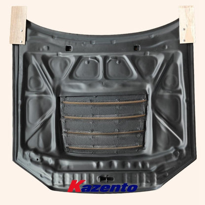 Kazento For Nissan Skyline R34 GTR NIS Style Honeycomb Carbon Fiber Front Hood Bonnet Kazento Carbon Parts 车身侧板 R34-HOOD-NIS-GTR-HCF