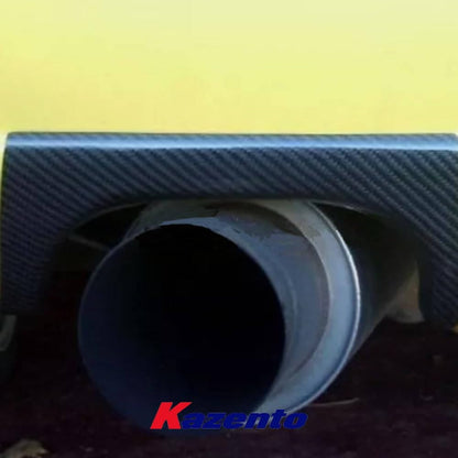Kazento For Nissan Skyline R34 (GTR OE only) Carbon Rear Bumper Exhaust Heat Shield Kazento Carbon Parts 车身侧板 R34-HEAT-CF