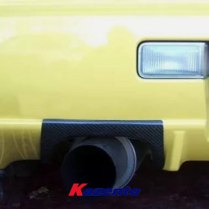 Kazento For Nissan Skyline R34 (GTR OE only) Carbon Rear Bumper Exhaust Heat Shield Kazento Carbon Parts 车身侧板 R34-HEAT-CF