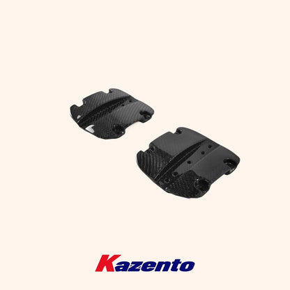 Kazento For Nissan Skyline R34 GTR (OE Spoiler Only) Carbon Wing Blade Stand Base Kits Kazento Carbon Parts 车身侧板 R34-LEG-OE-LID-CF