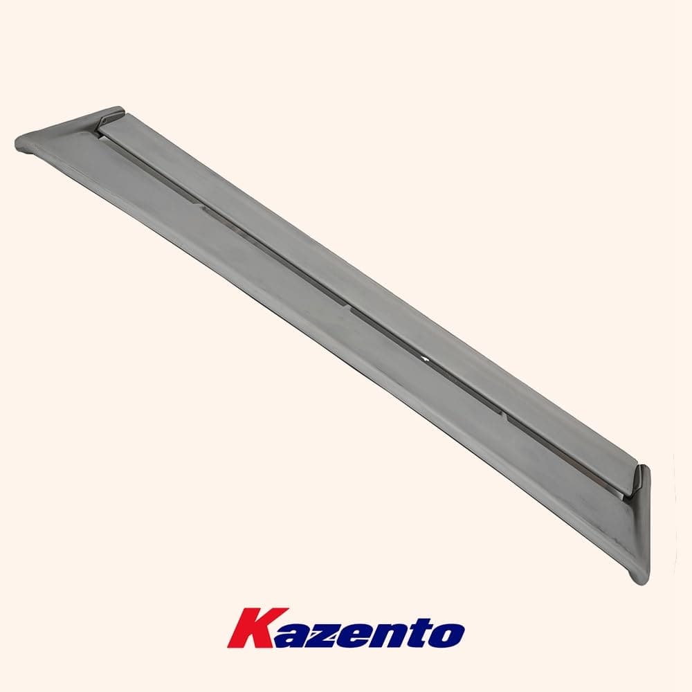Kazento For Nissan Skyline R34 GTR OEM Rear Spoiler With Blade + Caps + Stand (Without Leg) Fiber Glass Kazento Carbon Parts 车身侧板 R34-RS-OE-WOLEG-FRP