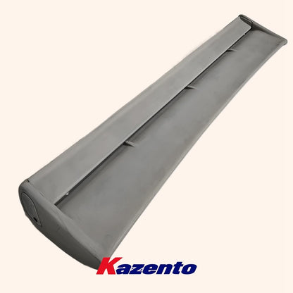 Kazento For Nissan Skyline R34 GTR OEM Rear Spoiler With Blade + Caps + Stand (Without Leg) Fiber Glass Kazento Carbon Parts 车身侧板 R34-RS-OE-WOLEG-FRP