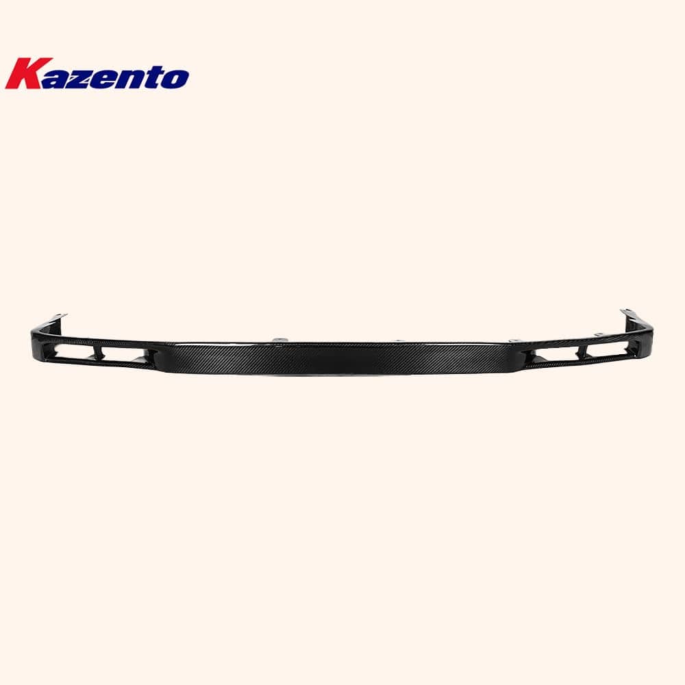Kazento For Nissan Skyline R34 GTR OEM Style Front Bumper Middle Lip  Carbon Fiber