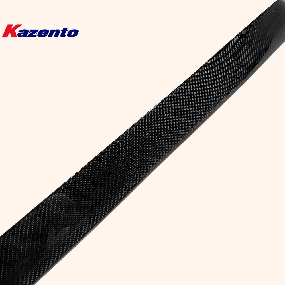 Kazento For Nissan Skyline R34 GTR OEM Style Front Bumper Middle Lip  Carbon Fiber