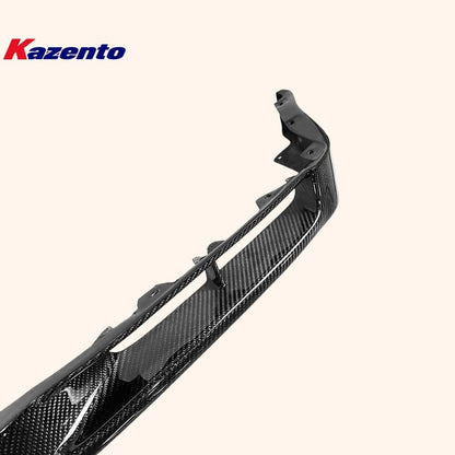Kazento For Nissan Skyline R34 GTR OEM Style Front Bumper Middle Lip  Carbon Fiber