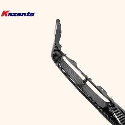 Kazento For Nissan Skyline R34 GTR OEM Style Front Bumper Middle Lip  Carbon Fiber