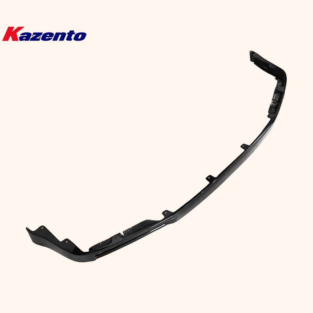 Kazento For Nissan Skyline R34 GTR OEM Style Front Bumper Middle Lip  Carbon Fiber