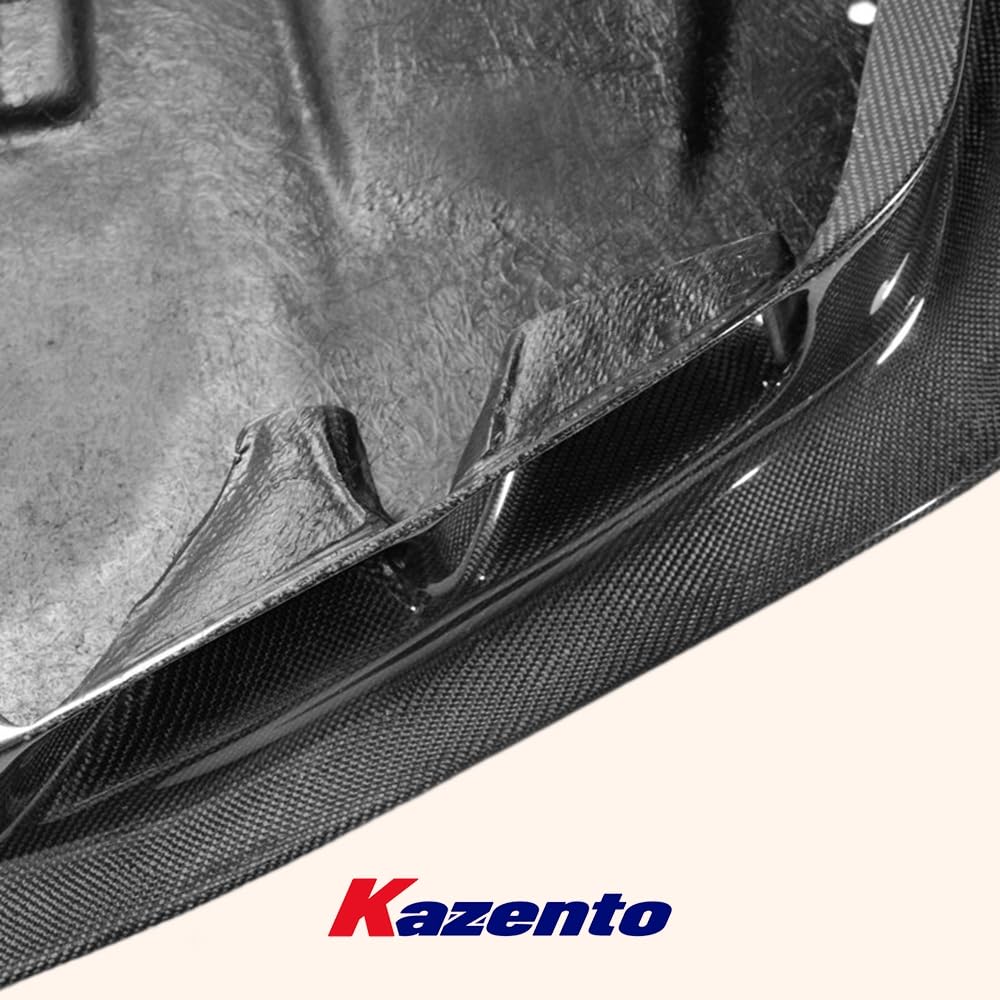 Kazento For Nissan Skyline R34 GTR Only AS Style Carbon Fiber Front Bumper Bottom Lip Kazento Carbon Parts 车身侧板 R34-FL-AS-CF