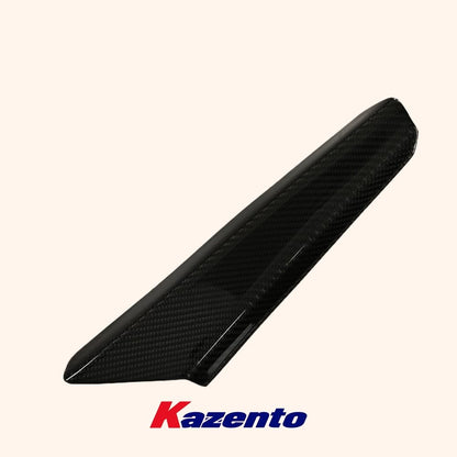 Kazento For Nissan Skyline R34 (GTR Only) OE Style Front Bumper Canards 4pcs/kits Kazento Carbon Parts 车身侧板 R34-CANA-OE-CF