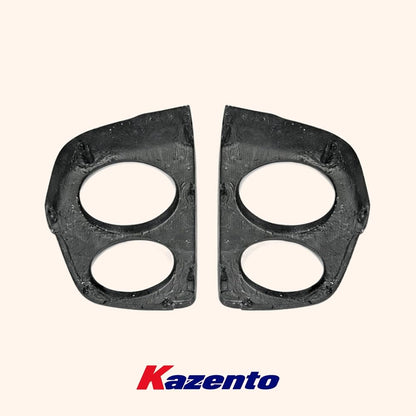 Kazento For Nissan Skyline R34 GTR Only Rear Trunk Tail Light Cover Panel Carbon