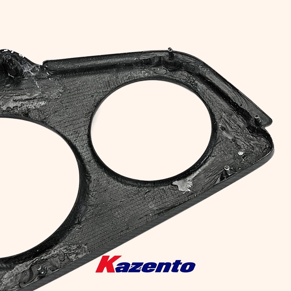 Kazento For Nissan Skyline R34 GTR Only Rear Trunk Tail Light Cover Panel Carbon