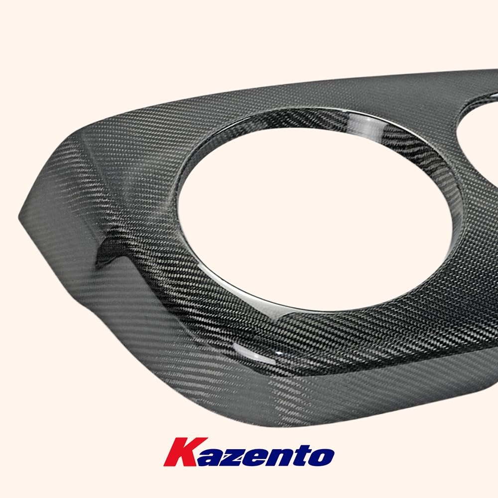 Kazento For Nissan Skyline R34 GTR Only Rear Trunk Tail Light Cover Panel Carbon