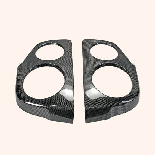 Kazento For Nissan Skyline R34 GTR Only Rear Trunk Tail Light Cover Panel Carbon