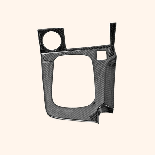 Kazento For Nissan Skyline R34 GTR (RHD AUTO only) KZ Carbon Fiber Gear Surround Cover Kazento Carbon Parts 车身侧板 R34-CONSOLE-OE-R-CF