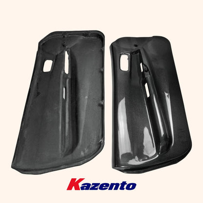 Kazento For Nissan Skyline R34 GTR (RHD only) KZ Carbon Fiber Inner Door Panel Card Pair Kazento Carbon Parts 车身侧板 R34-DOOR-INNER-R-CF