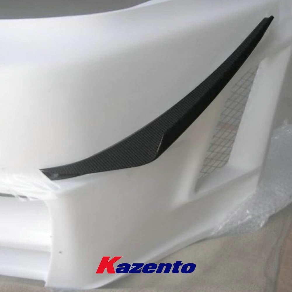 Kazento For Nissan Skyline R34 GTR Z-Tune Style Carbon Fiber Front Bumper Canard (2 pcs) Kazento Carbon Parts 车身侧板 R34-CANA-ZT-CF
