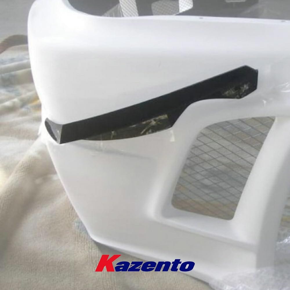 Kazento For Nissan Skyline R34 GTR Z-Tune Style Carbon Fiber Front Bumper Canard (2 pcs) Kazento Carbon Parts 车身侧板 R34-CANA-ZT-CF