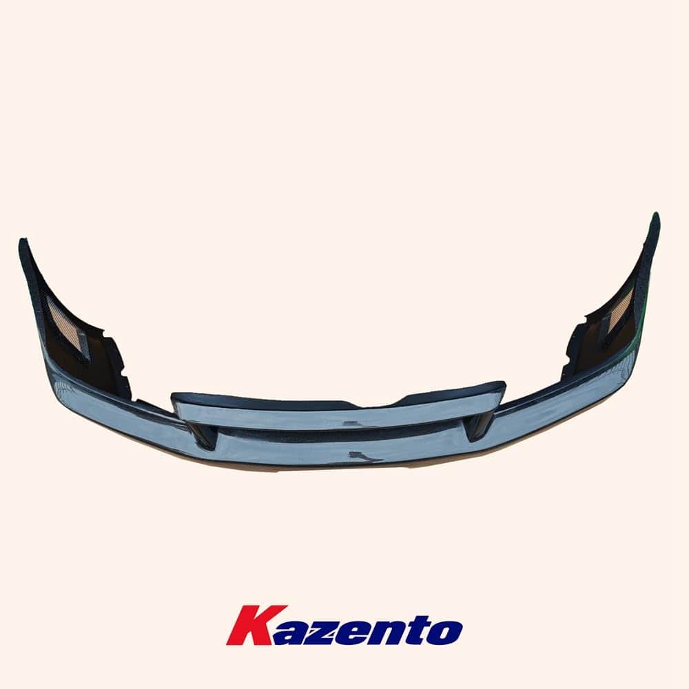 Kazento For Nissan Skyline R34 GTR ZT Style Honeycomb Carbon Fiber Front Bumper Body Kit Kazento Carbon Parts 车身侧板 R34-FB-ZT-GTR-HCF