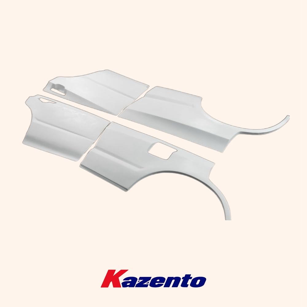 Kazento For Nissan Skyline R34 GTT 4 Door Only FRP Unpaint Rear Fender 4pcs Body Kits Kazento Carbon Parts 车身侧板 R34-RF-4D-FRP