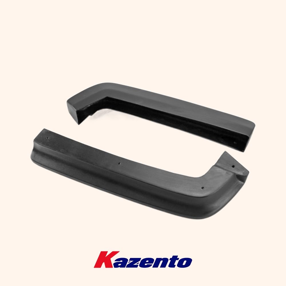 Kazento For Nissan Skyline R34 GTT (ESB Bumper Only ) FRP Unpaint Rear Bumper Spat Pair Kazento Carbon Parts 车身侧板 R34-SPAT-ESB-GTT-FRP