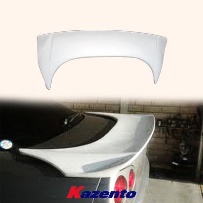 Kazento For Nissan Skyline R34 GTT GTR BOM Style FRP Unpaint Rear Trunk Spoiler Wing Kazento Carbon Parts 车身侧板 R34-RS-BOMEX-FRP