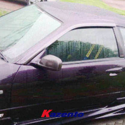 Kazento For Nissan Skyline R34 GTT GTR Carbon Fiber Wind Deflector Window Rainproof Kazento Carbon Parts 车身侧板 R34-DEF-CF