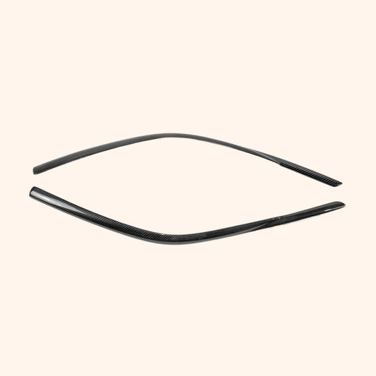 Kazento For Nissan Skyline R34 GTT GTR Carbon Fiber Wind Deflector Window Rainproof Kazento Carbon Parts 车身侧板 R34-DEF-CF