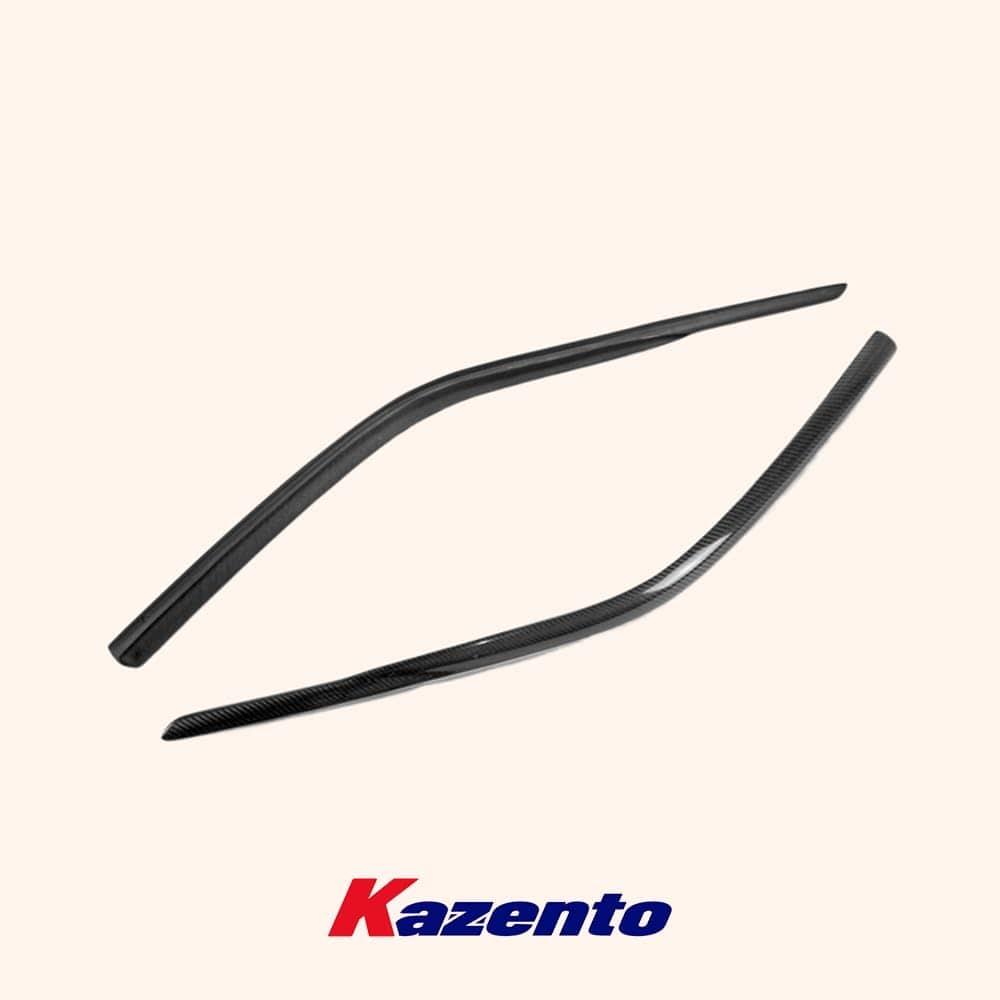 Kazento For Nissan Skyline R34 GTT GTR Carbon Fiber Wind Deflector Window Rainproof