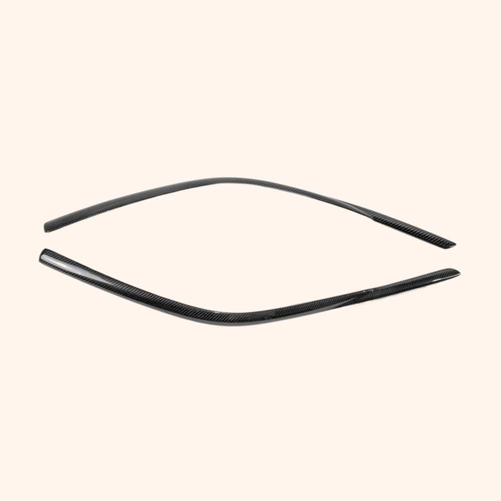 Kazento For Nissan Skyline R34 GTT GTR Carbon Fiber Wind Deflector Window Rainproof