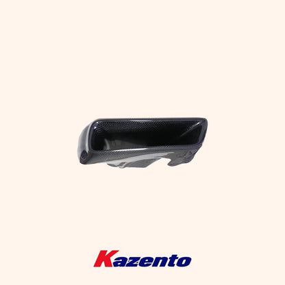 Kazento For Nissan Skyline R34 GTT GTR Carbon Vented Headlight Cover (left side 1pc)